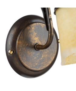 APPLIQUE 3 LUCE ONLI "ALGA" BRONZO E14